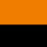 Fluorescerend oranje/zwart