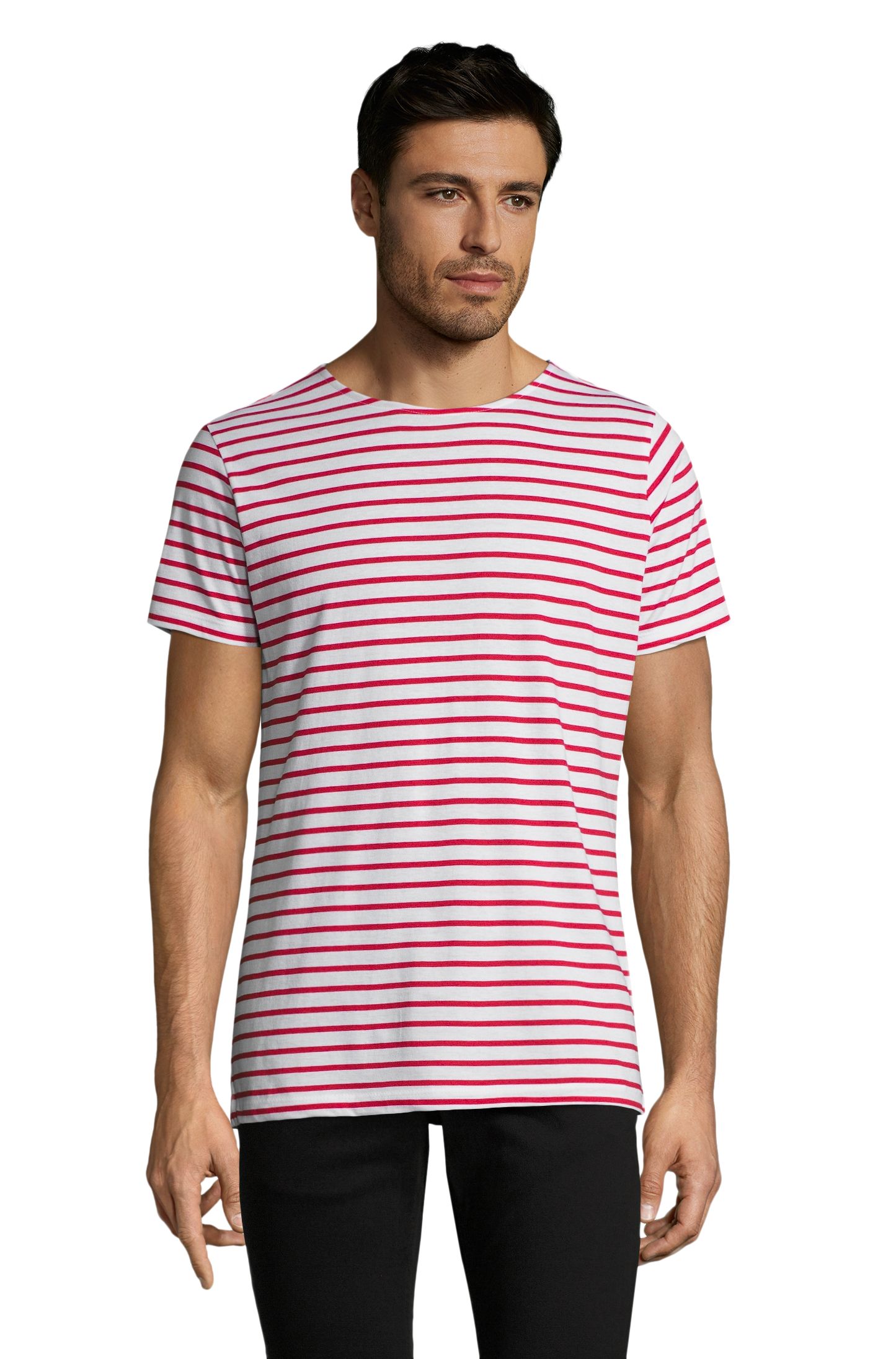 MILES MANNEN - 987 - WIT / ROOD