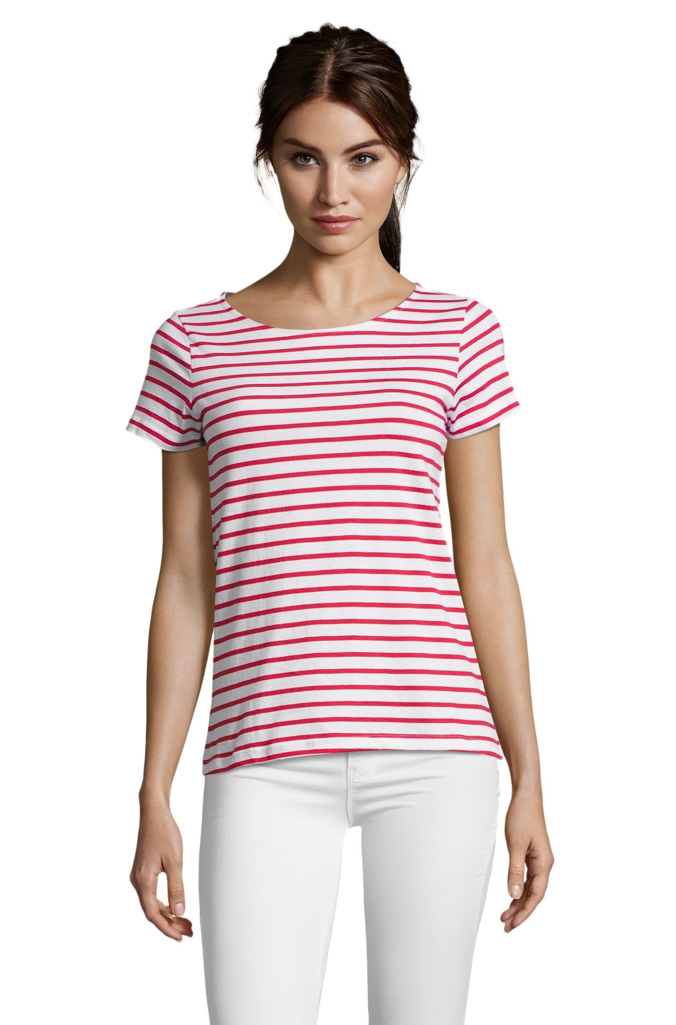 FEMMES MILES - 987 - BLANC / ROUGE