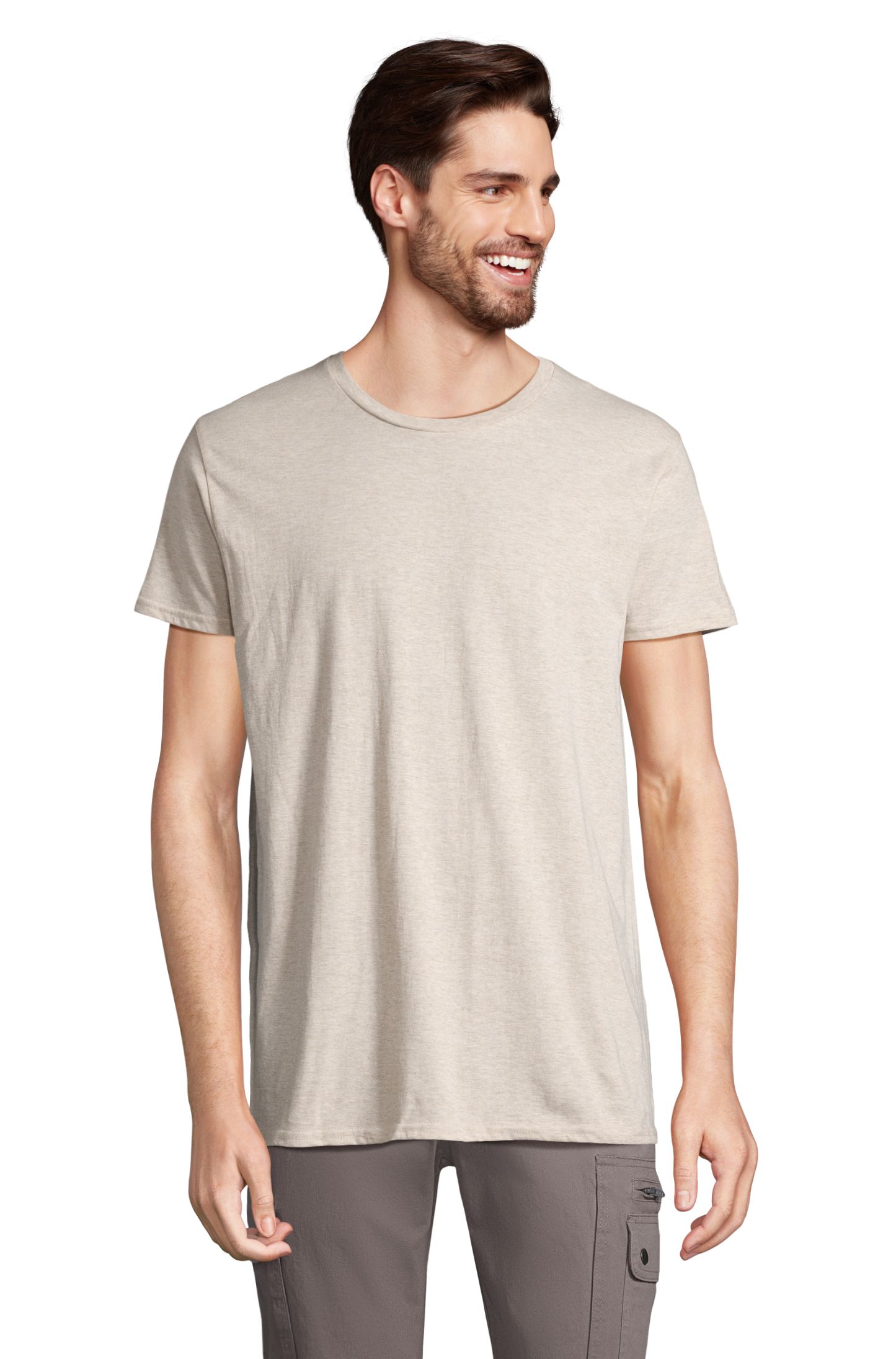 HOMMES CROISÉS - 116 - MÉLANGE BEIGE
