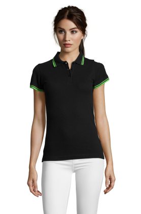 PASADENA VROUWEN - 931 - ZWART / LIMEGROEN