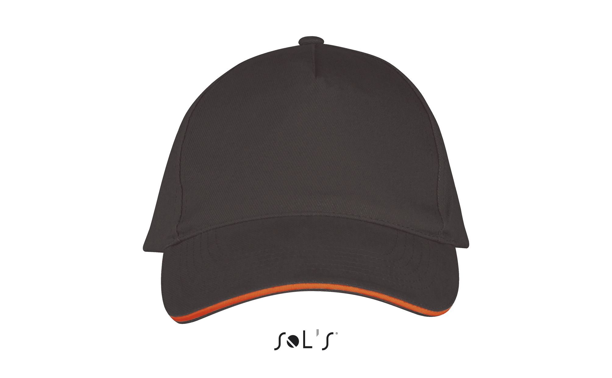 LANG STRAND - 799 - DONKERGRIJS / ORANJE