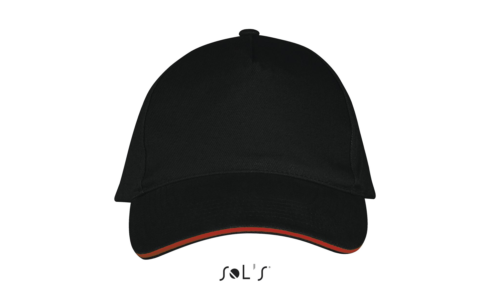 LANG STRAND - 917 - ZWART / ROOD