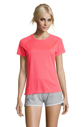 SPORTIEVE VROUWEN - 153 - FLUORESCEREND KORAAL