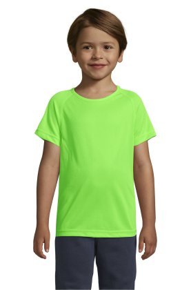 SPORTIEVE KINDEREN - 286 - FLUORESCEREND GROEN
