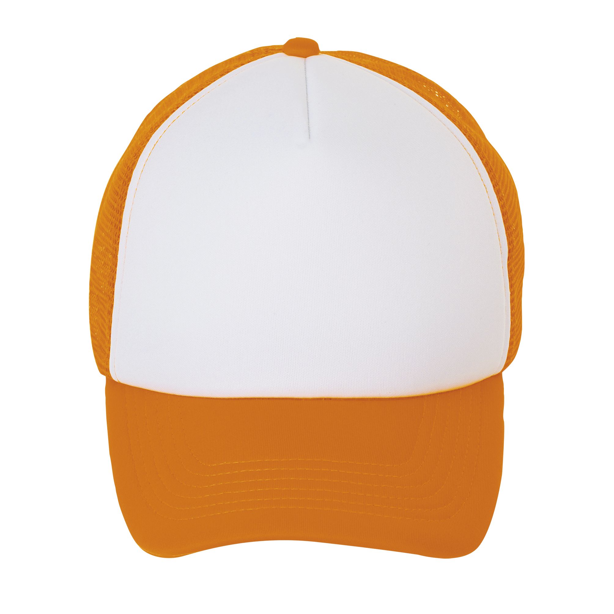 BEL - 517 - WIT / FLUORESCEREND ORANJE