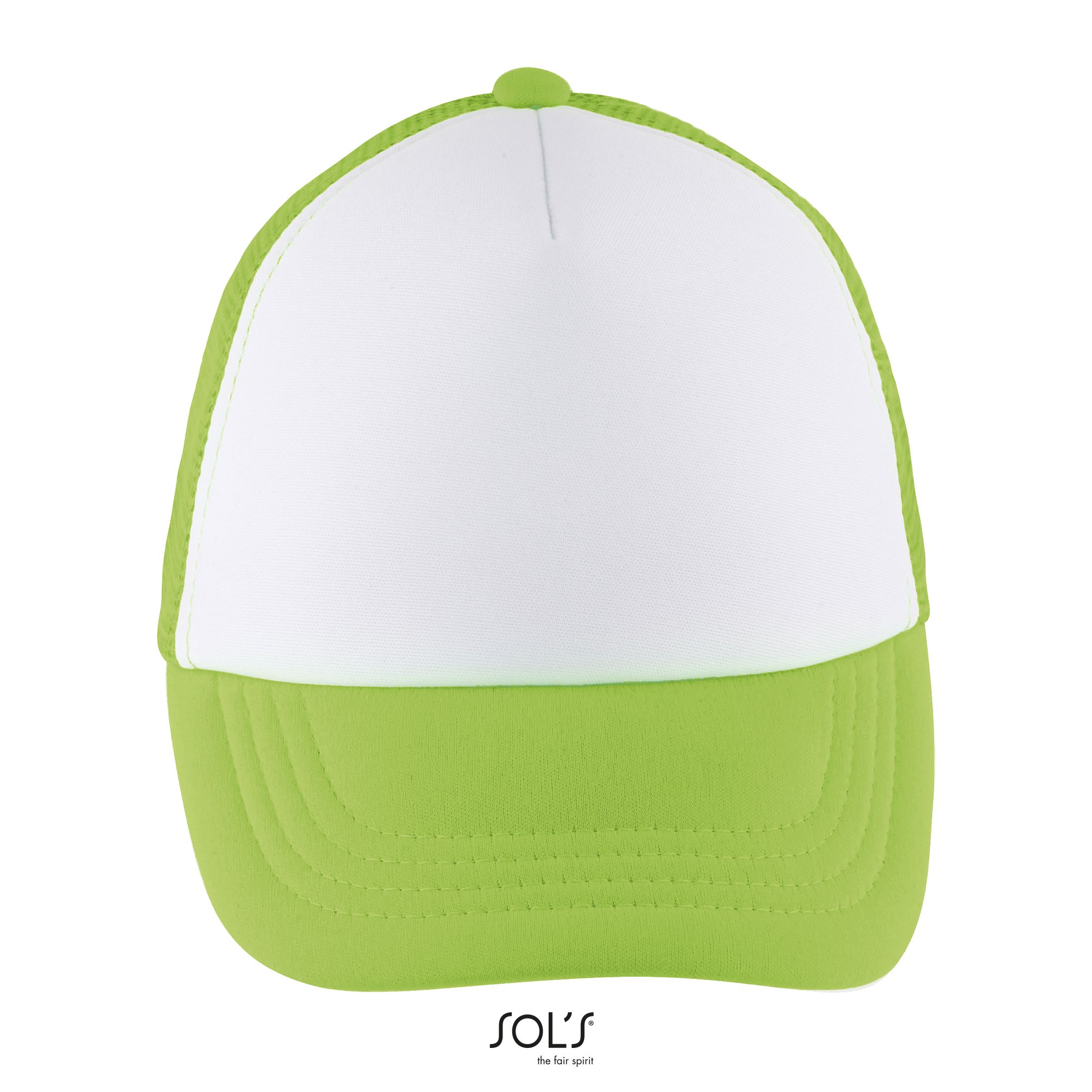 BUBBLE KIDS - 516 - WIT / FLUORESCEREND GROEN
