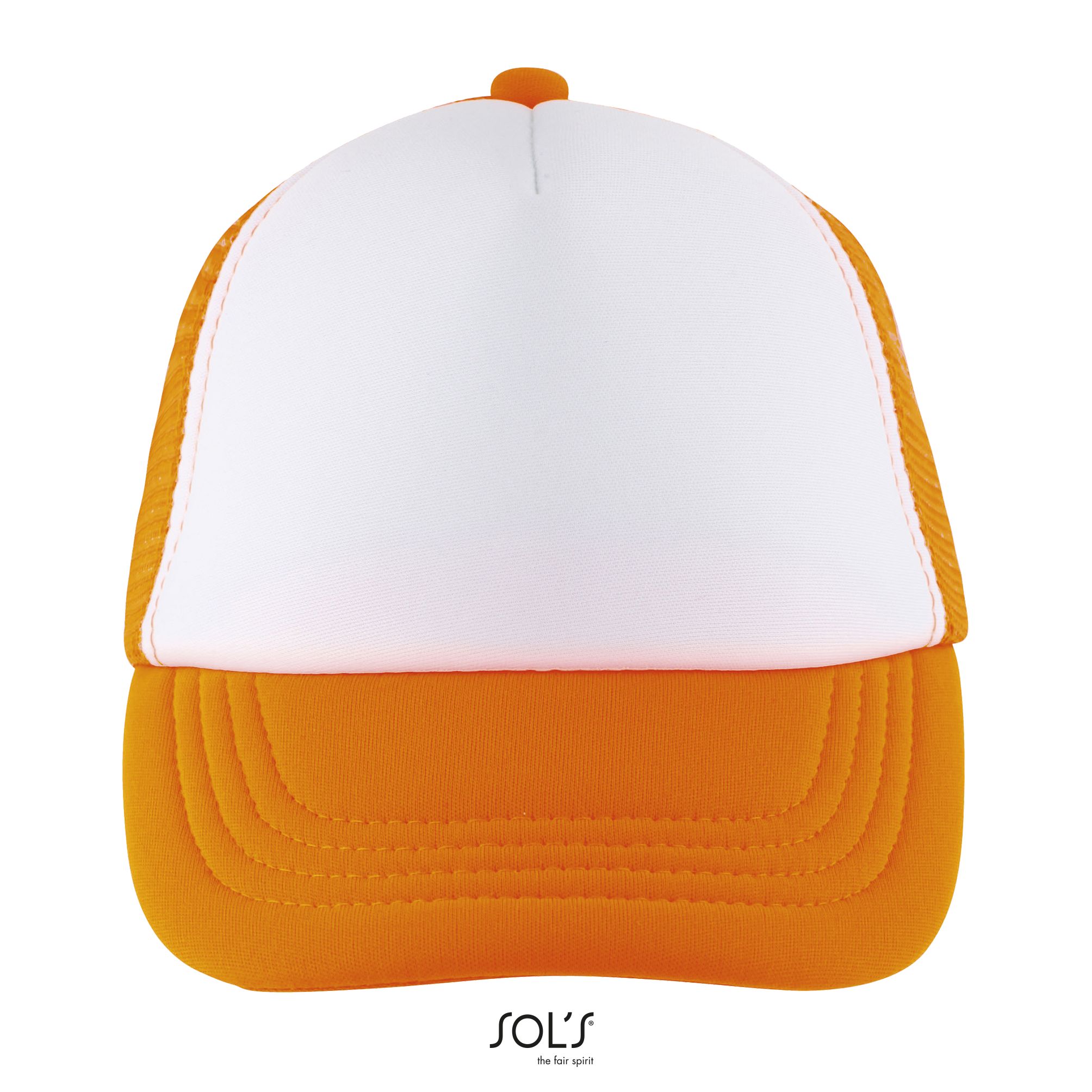 BUBBLE KIDS - 517 - WIT / FLUORESCEREND ORANJE