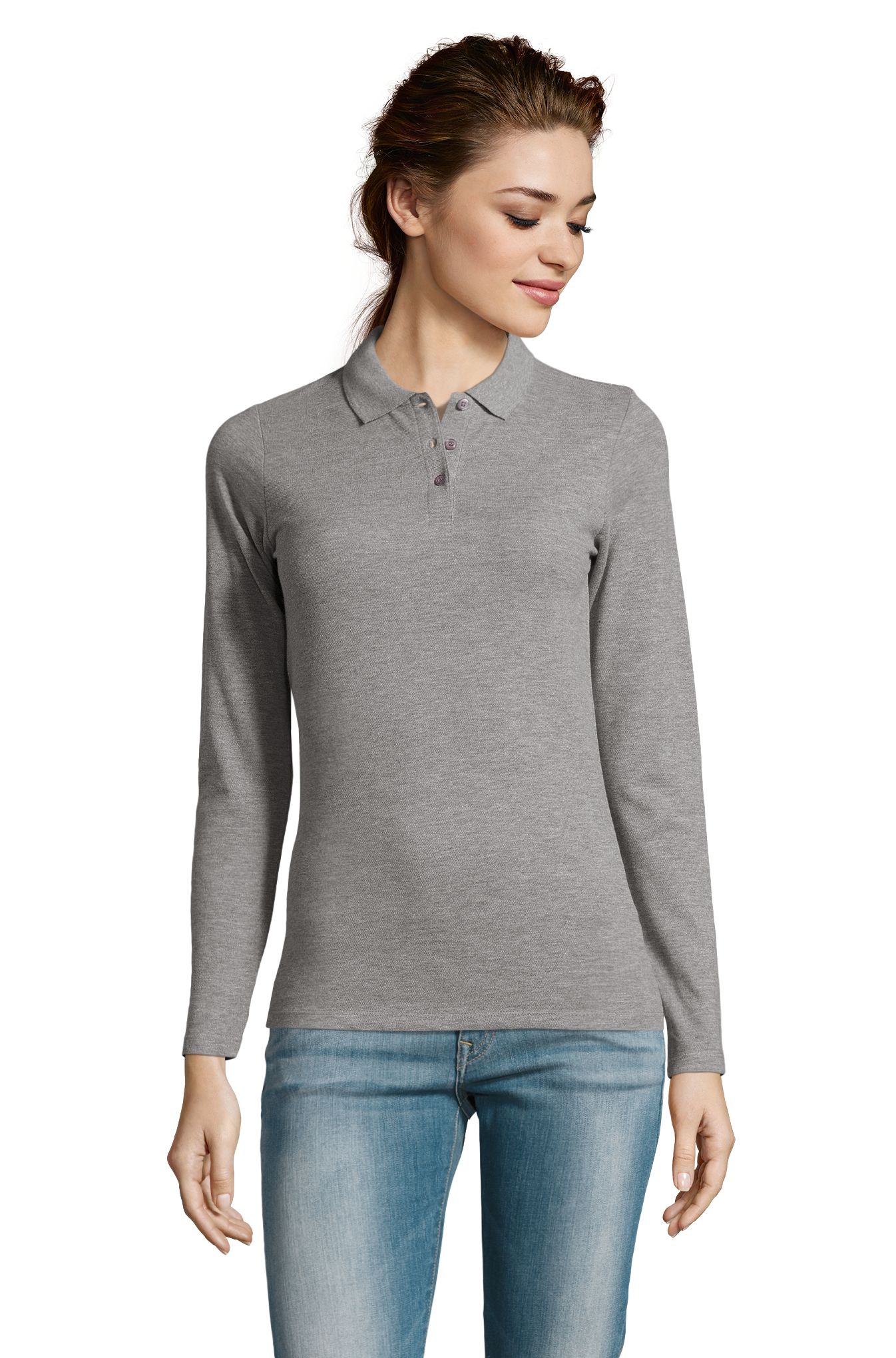 FEMMES LSL PARFAITES - 360 - MÉLANGE DE GRIS MOYEN