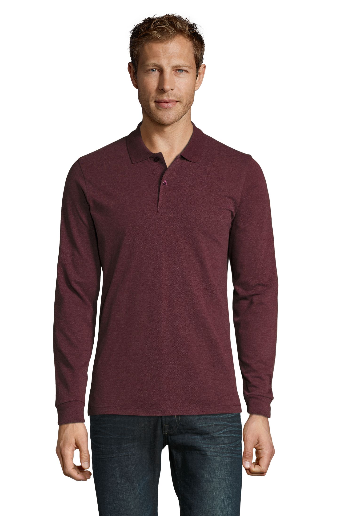 PERFECTE LSL-MANNEN - 148 - RODE BOURGOGNE MELANGE