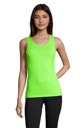 SPORTIEVE TT DAMES - 286 - FLUORESCEREND GROEN