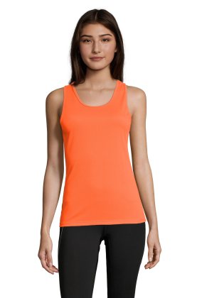 SPORTIEVE TT DAMES - 404 - FLUORESCEREND ORANJE