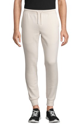 Pantalon de jogging unisexe en polaire jumbo - 104 - BLANC PASTEL