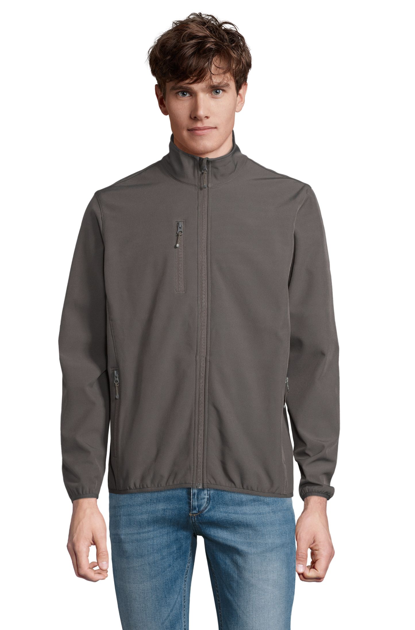 Veste softshell zippée Falcon pour homme - 370 - ANTHRACITE