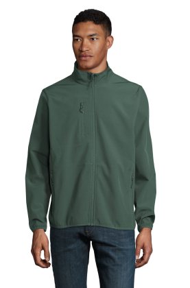 Veste softshell zippée Falcon pour homme - 266 - VERT FORÊT
