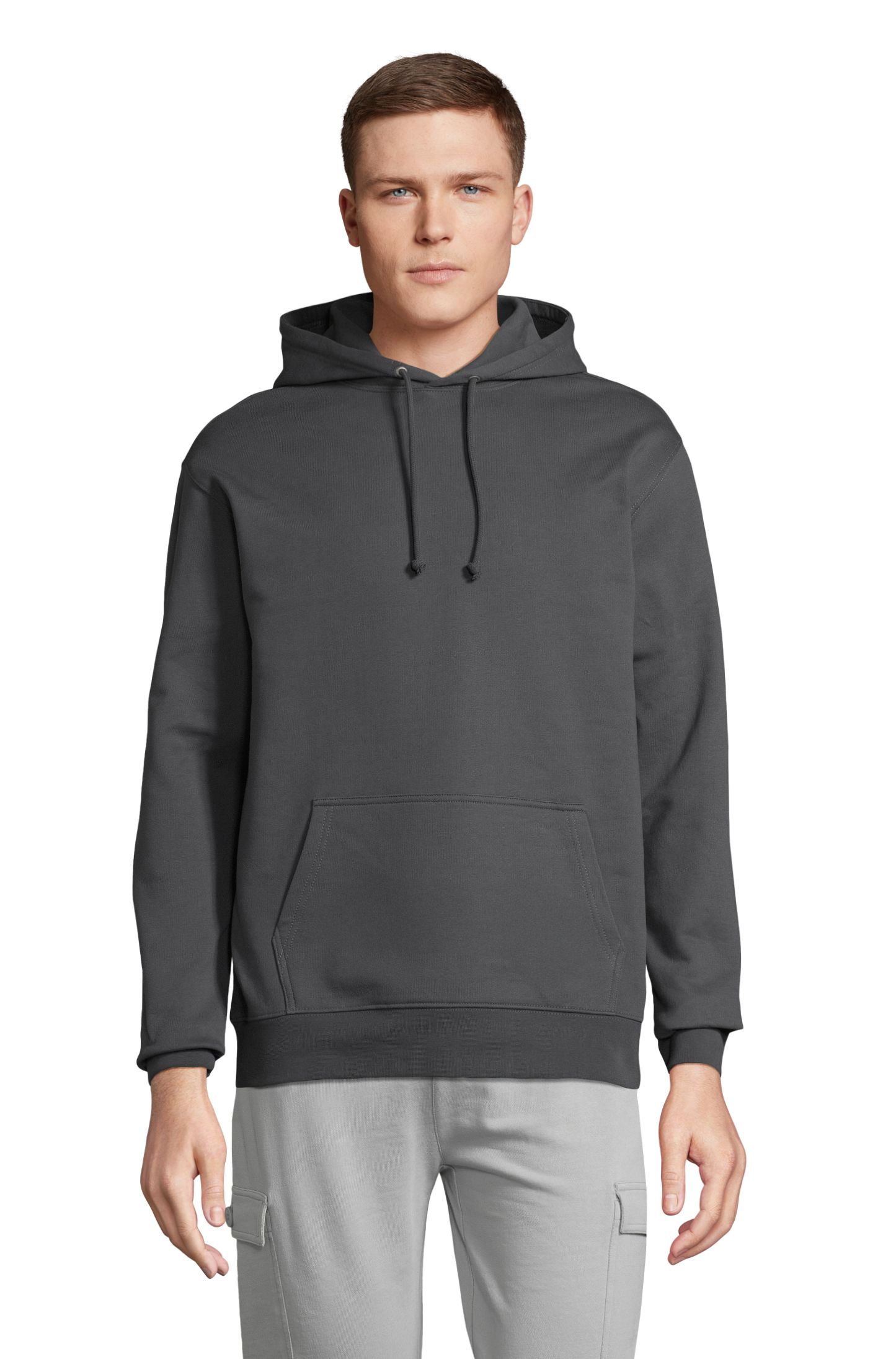 Sweat à capuche unisexe Condor - 381 - GRIS SOURIS