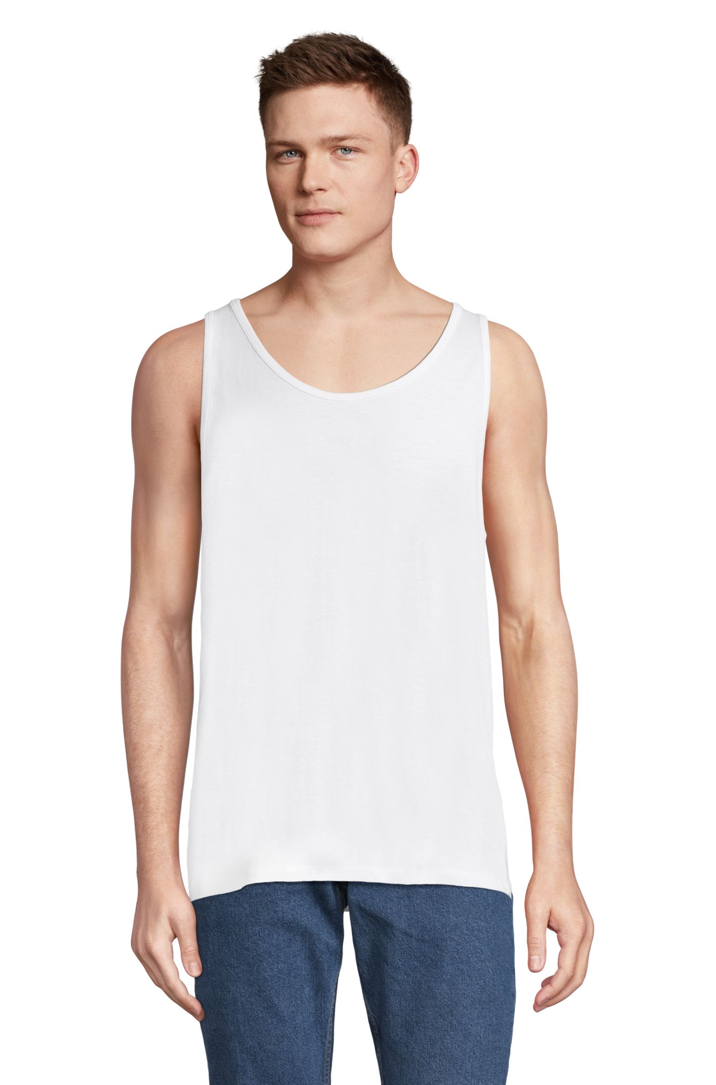 Unisex tanktop CRUSADER TT - 102 - WIT
