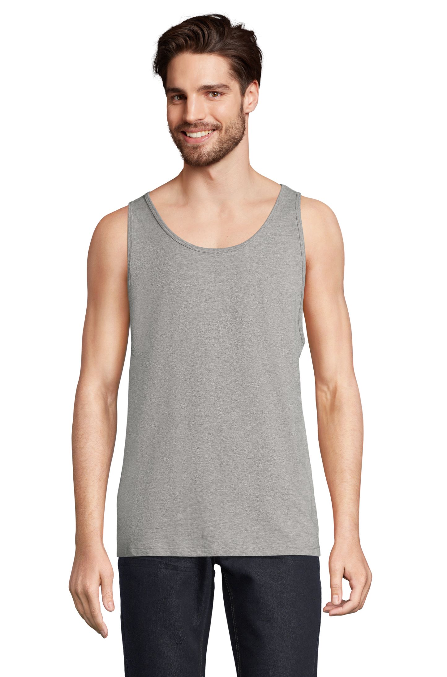 Unisex tanktop CRUSADER TT - 360 - MIDDENGRIJZE MELANGE