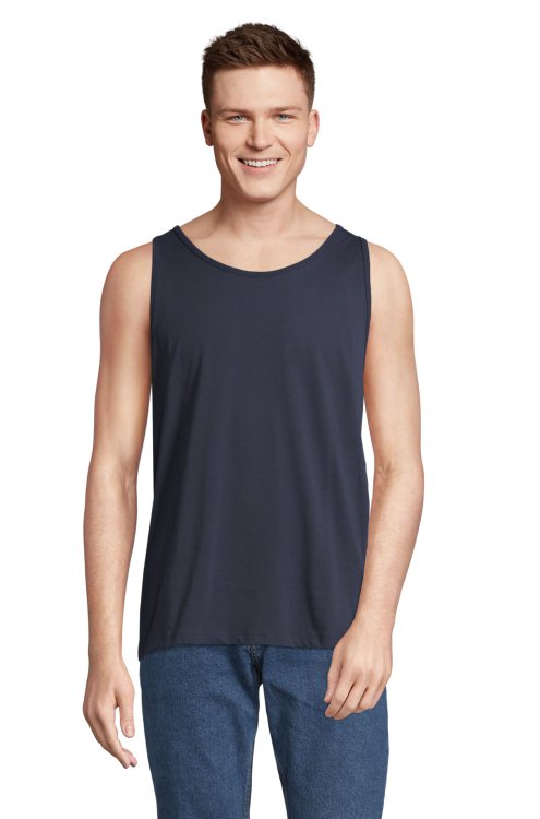Unisex tanktop CRUSADER TT - Franse marine-rood