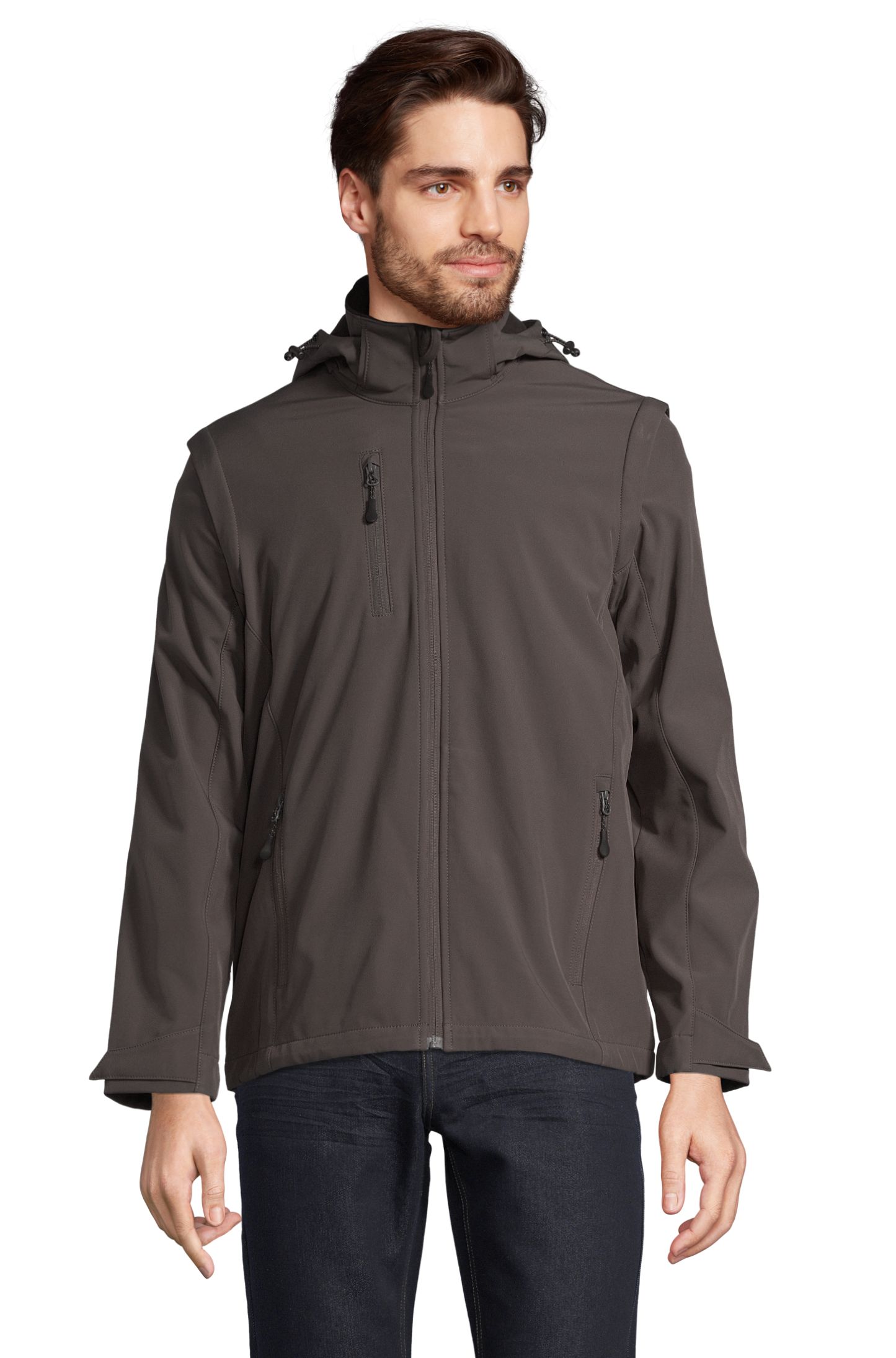 Veste softshell 3 en 1 Falcon - 370 - ANTHRACITE