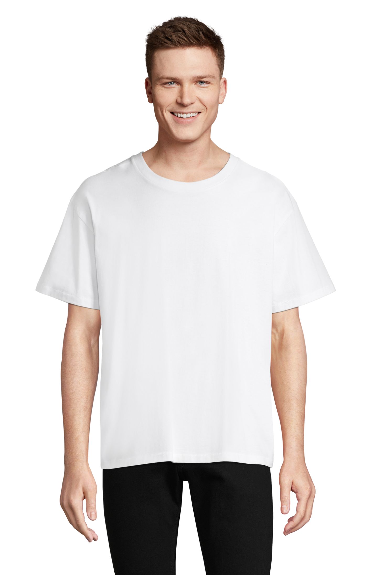 T-shirt unisexe oversize Legacy - 102 - BLANC