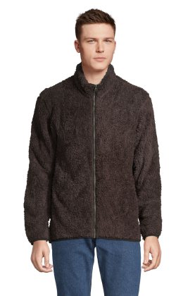 Veste polaire unisexe zippée Finch - 374 - GRIS CARBONE