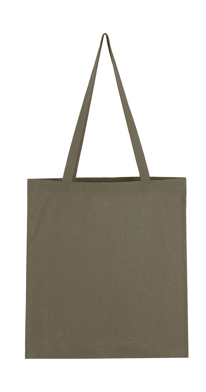 LH katoenen shopper - 506 - Militair groen