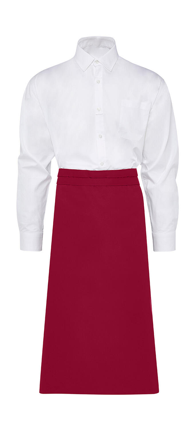 ROME - Bistro-schort van gemiddelde lengte - 400 - Rood