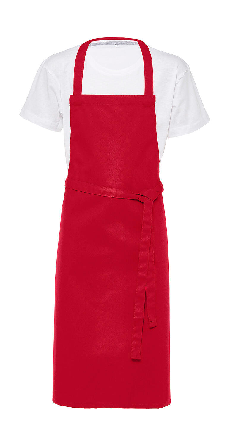 WENEN - Kinderschort met slabbetje - 400 - Rood