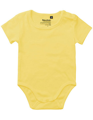 Body bébé MC - 43 - Jaune poussiéreux