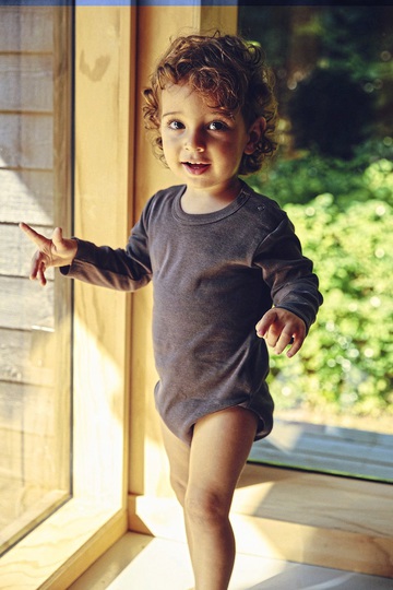 Babyrompertje met lange mouwen