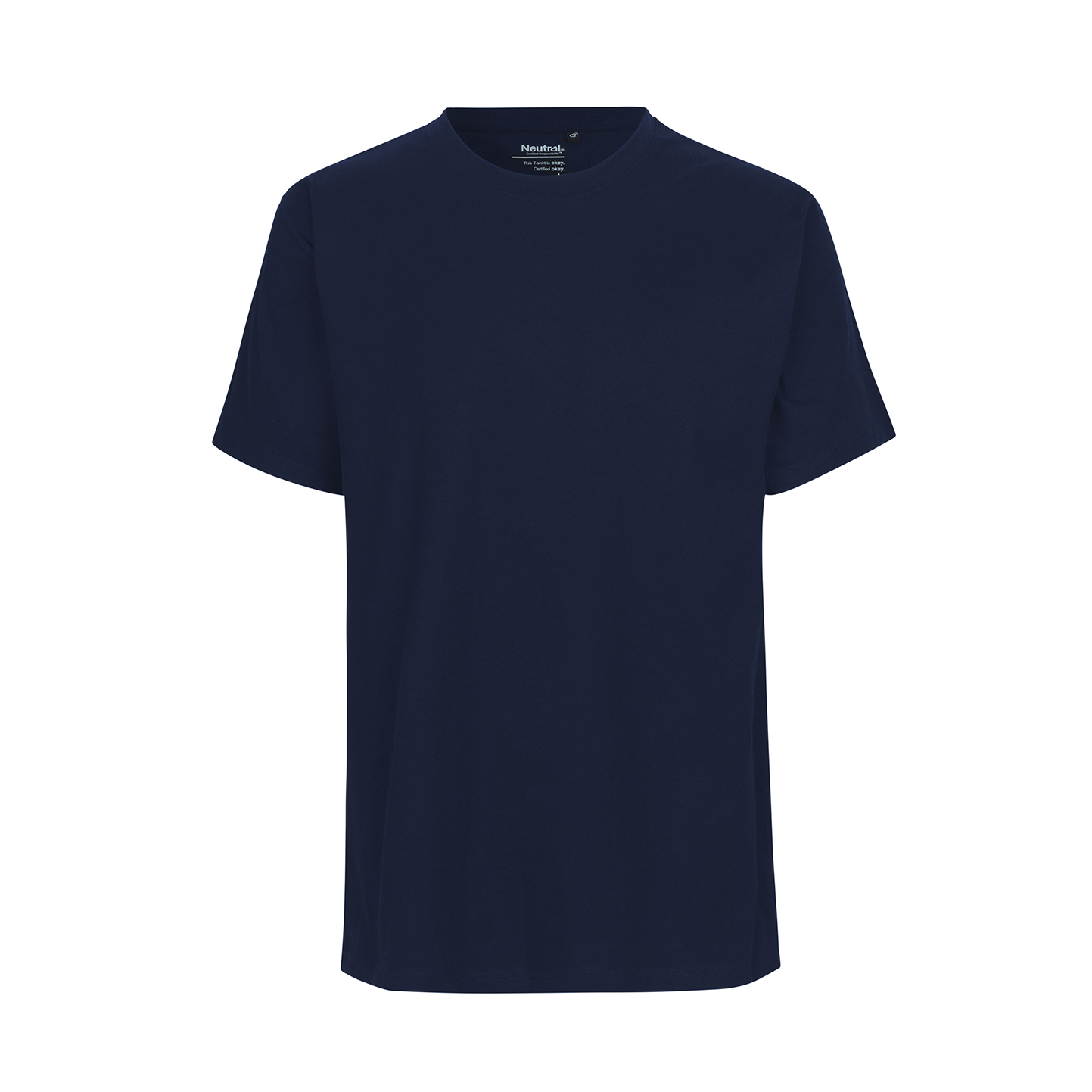 T-shirt met herenpasvorm - 04 - Marine