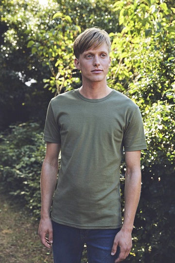 Heren T-shirt met interlock-structuur