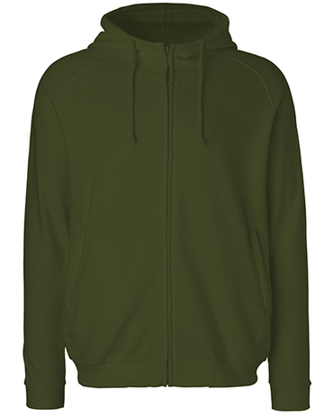 Sweat à capuche unisexe et fermeture éclair - 13 - Militaire