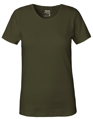T-shirt Lady Interlock - 13 - Militaire