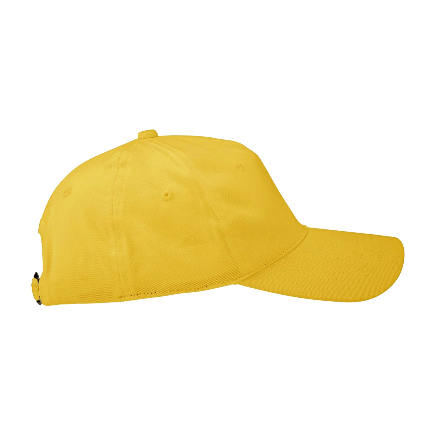 Twill Cap Bio 5 Panels - 98 - Geel