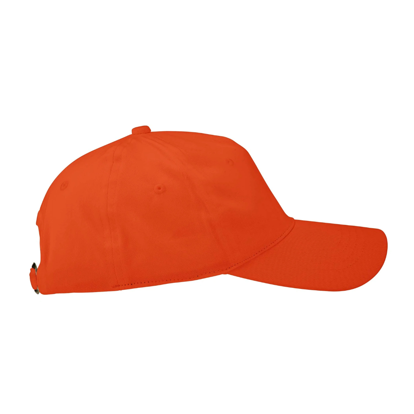 Twill Cap Bio 5 Panels - 30 - Oranje