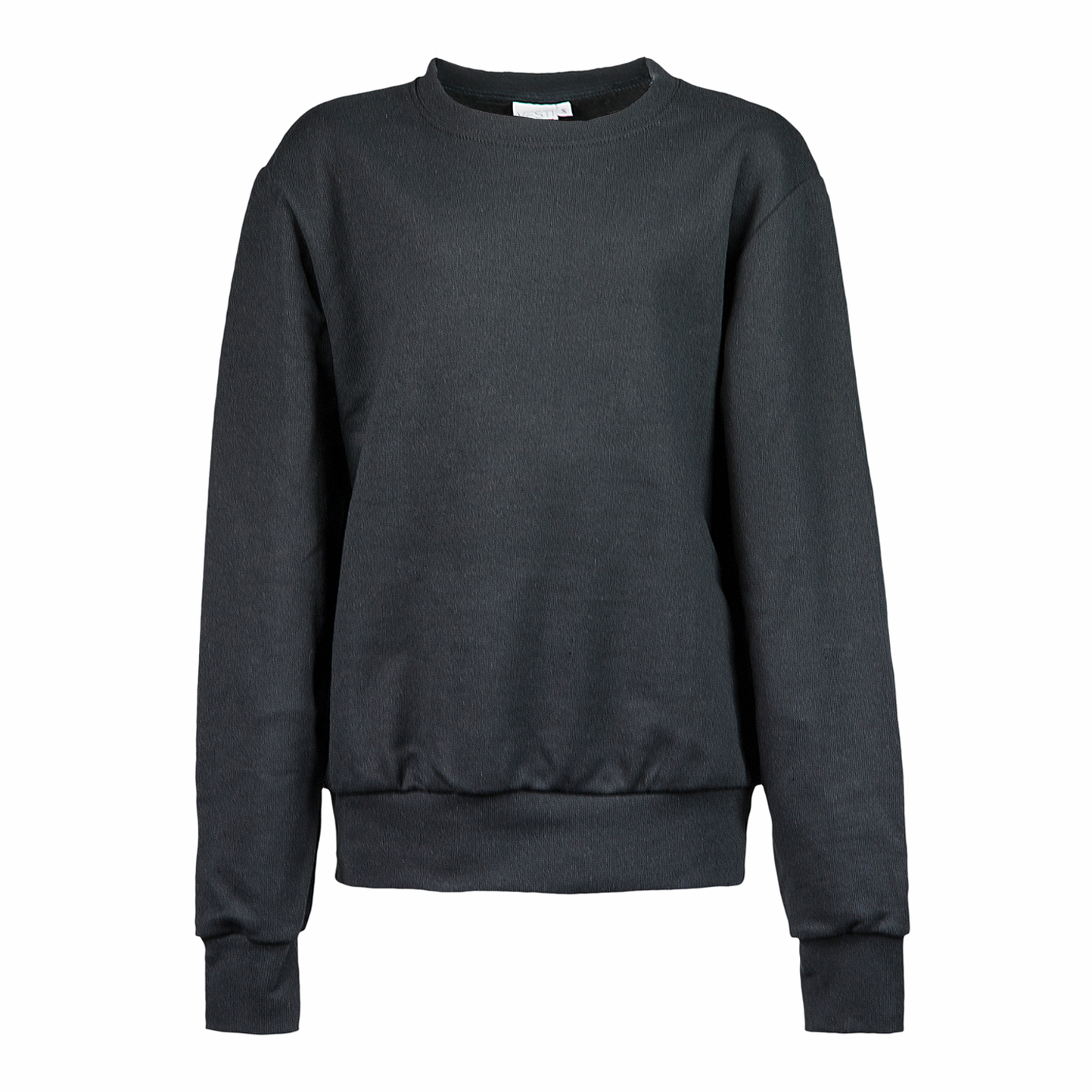 French Terry-sweatshirt voor kinderen - 12 - Zwart