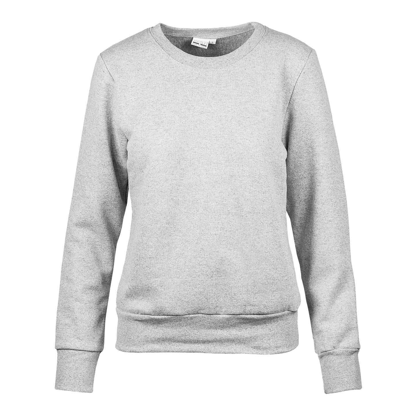 Dames sweatshirt met ronde hals - 75 - As