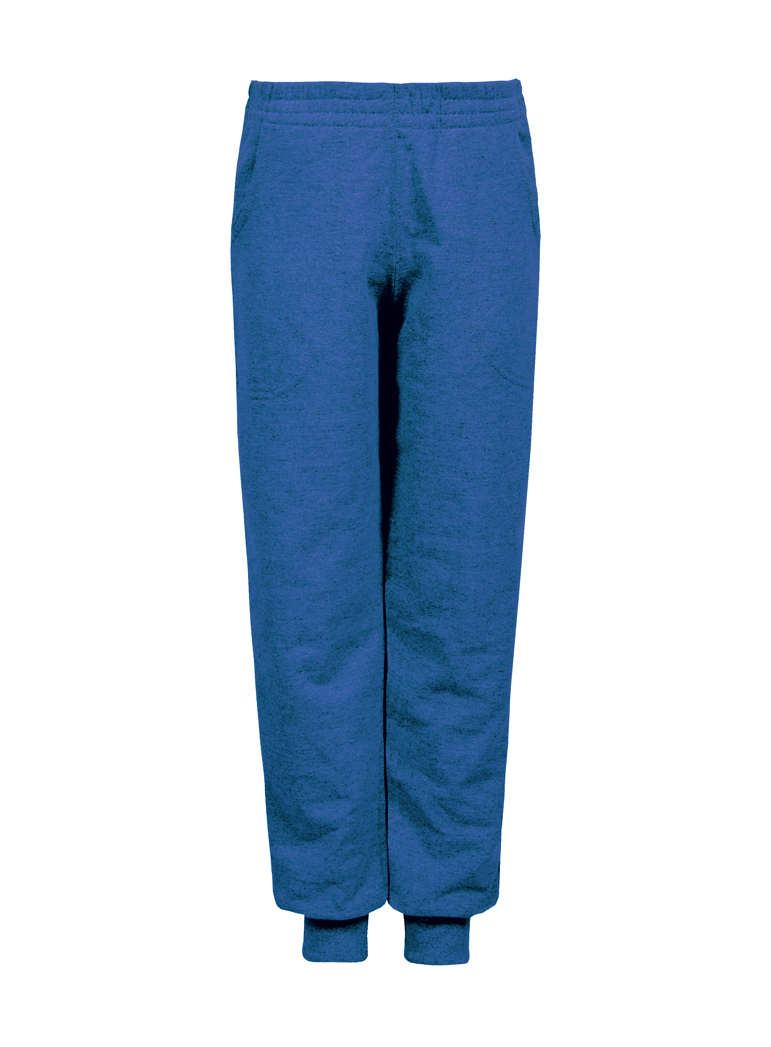 Pantalon enfant en molleton français avec bas côtelés - 27 - Royal Sport