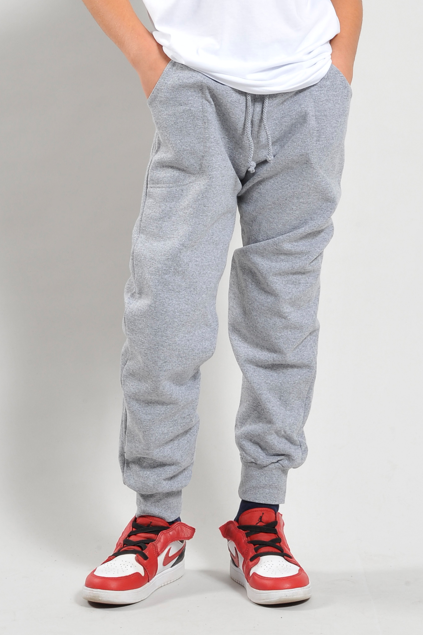 Kindersweatshirt en -broek van French Terry-stof