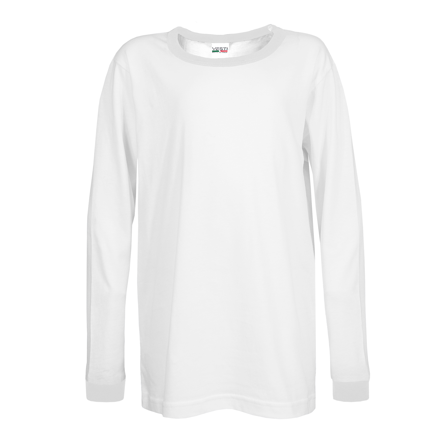 chemise à manches longues pour enfants  - 9999 - Blanc/Blanc