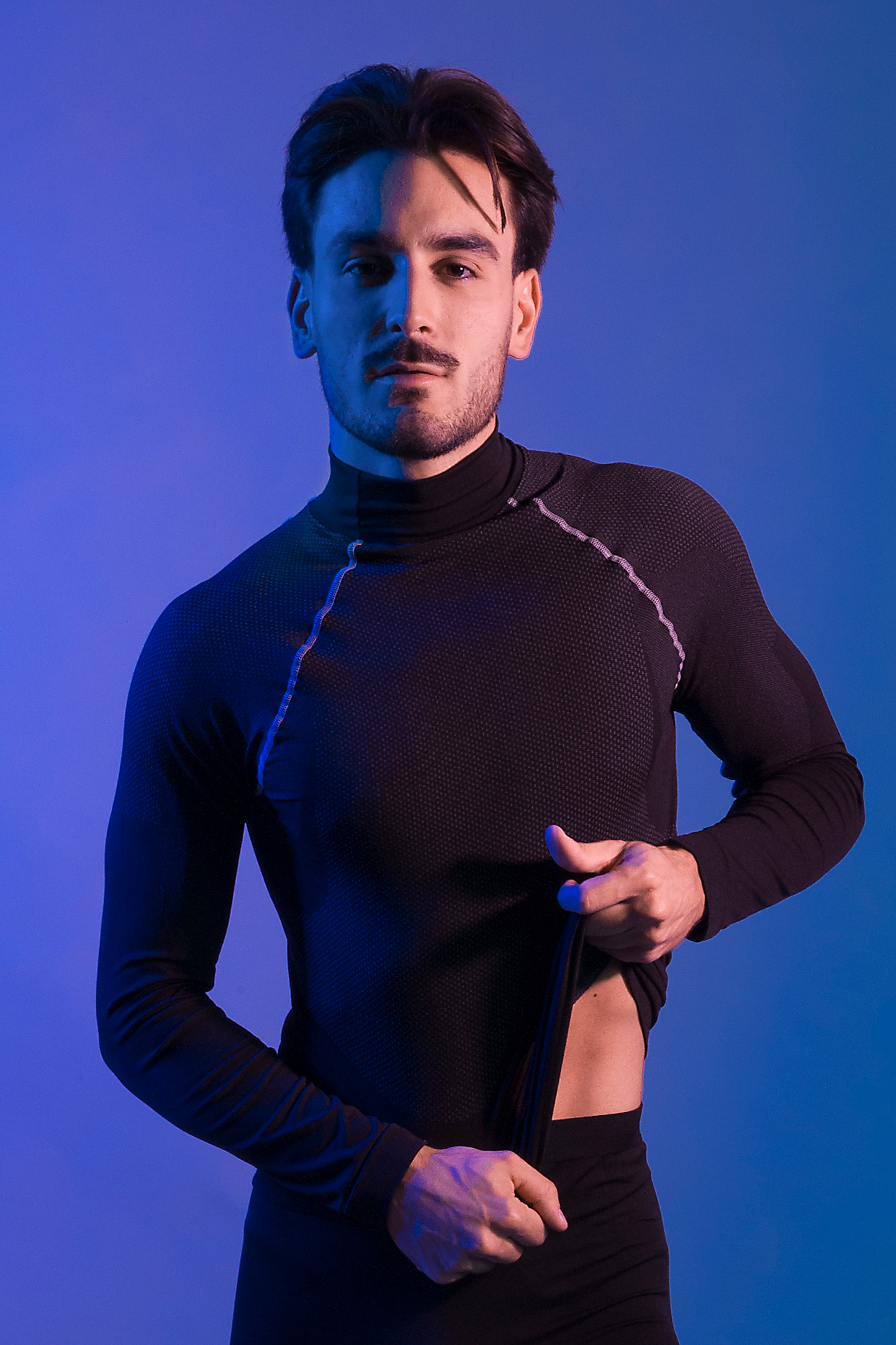 Thermoshirt met ronde hals en lange mouwen