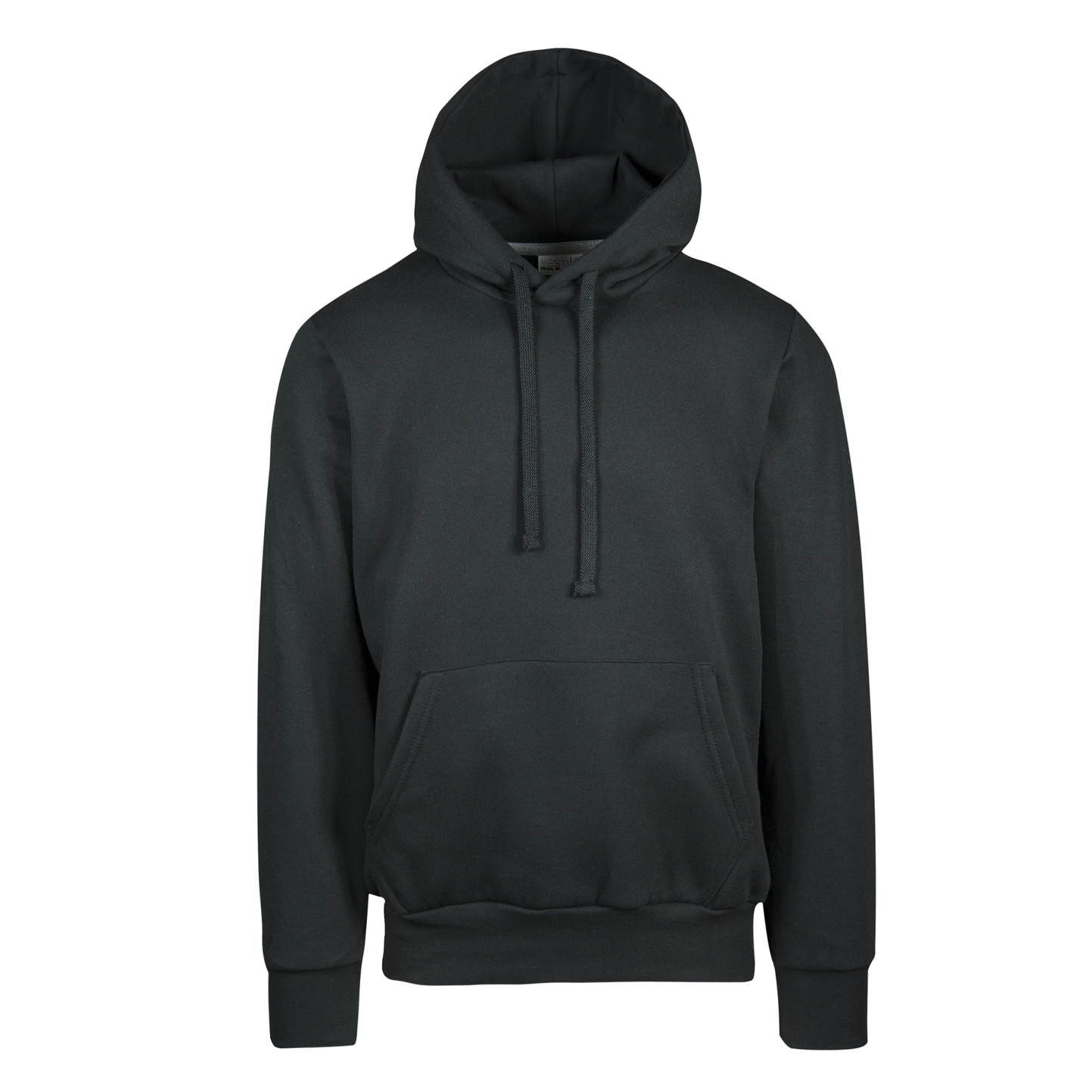 French Terry Hoodie - 12 - Zwart