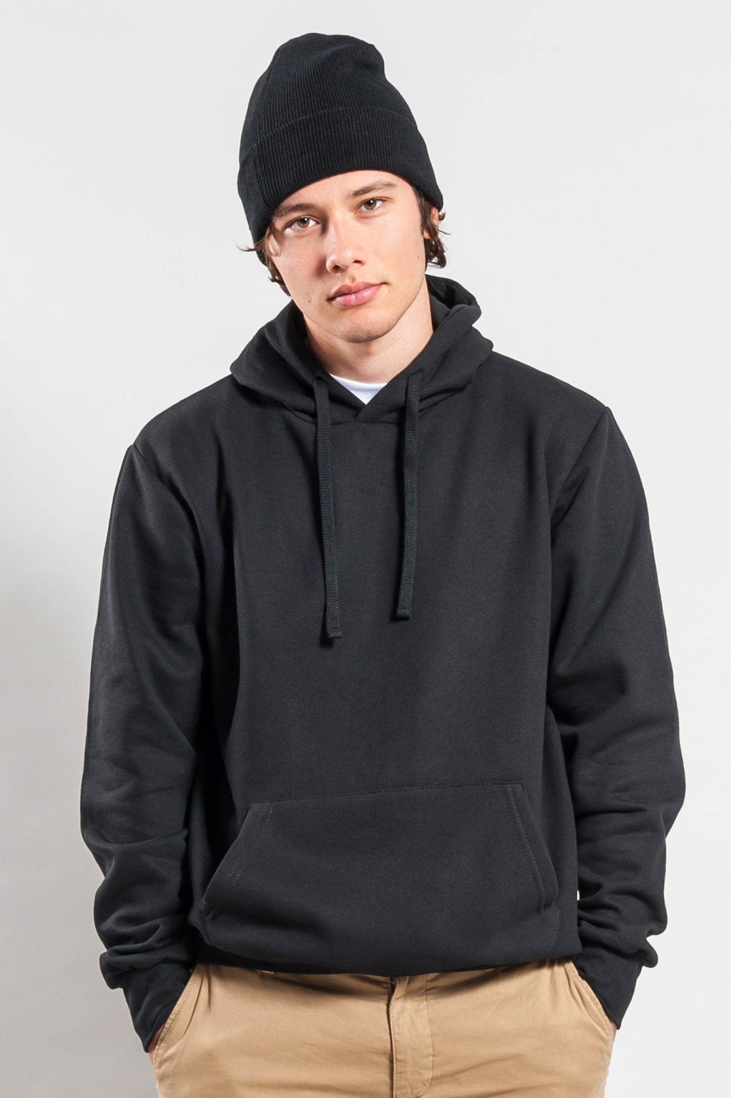 Sweat à capuche en éponge française 