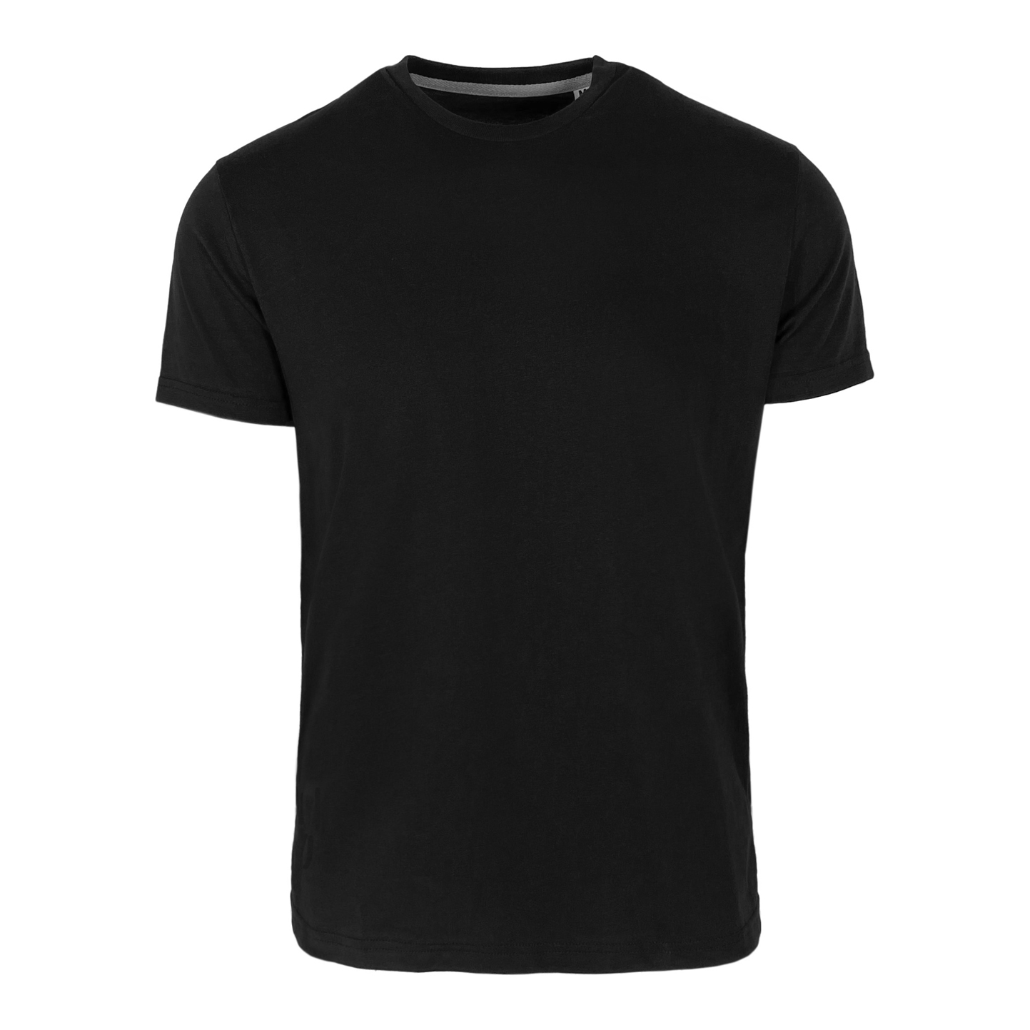 Chemise enfant à manches courtes et col rond, coupe tendance - 12 - Noir