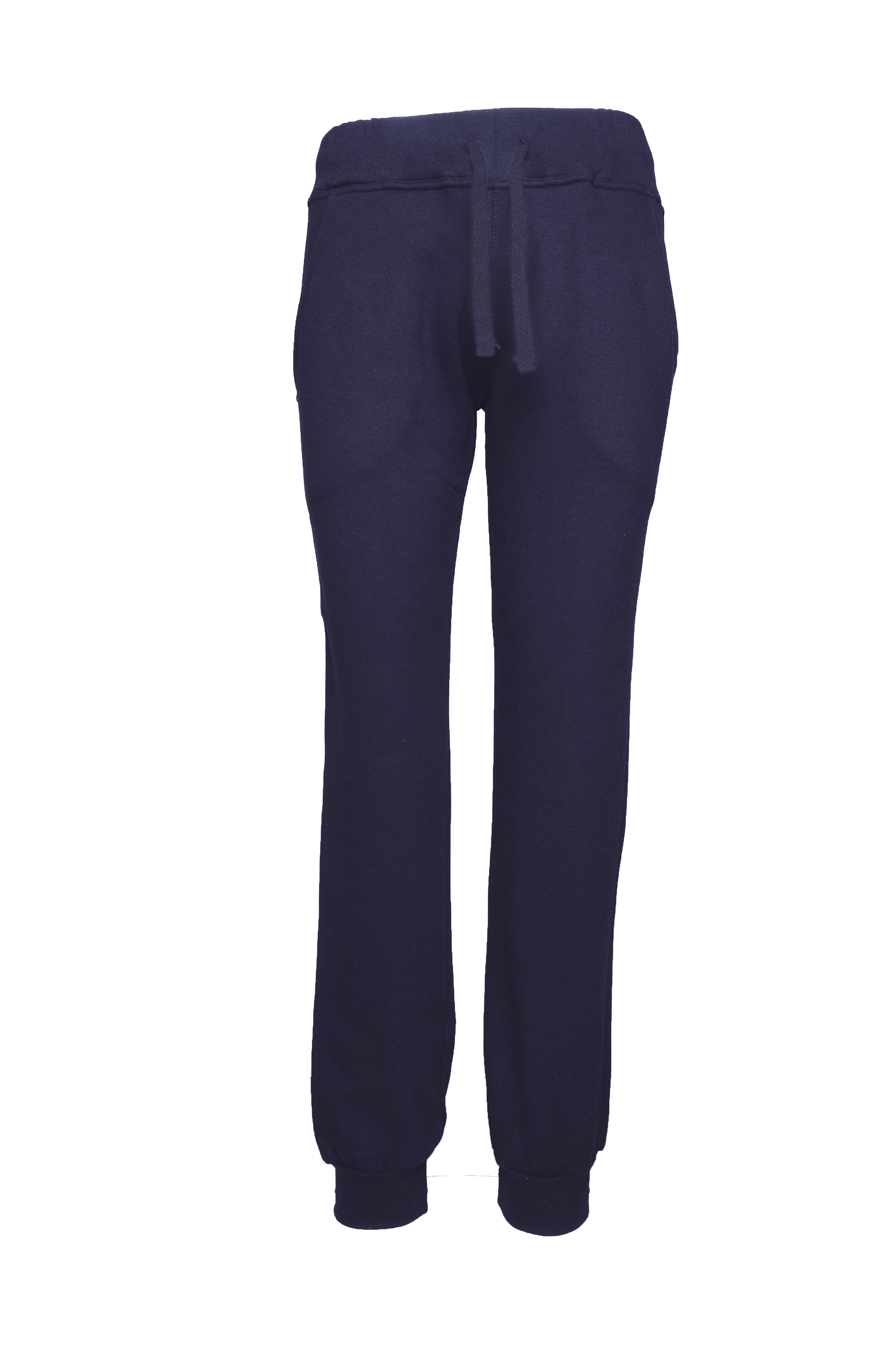 Pantalon en molleton éponge français pour femme  - 18 - Bleu