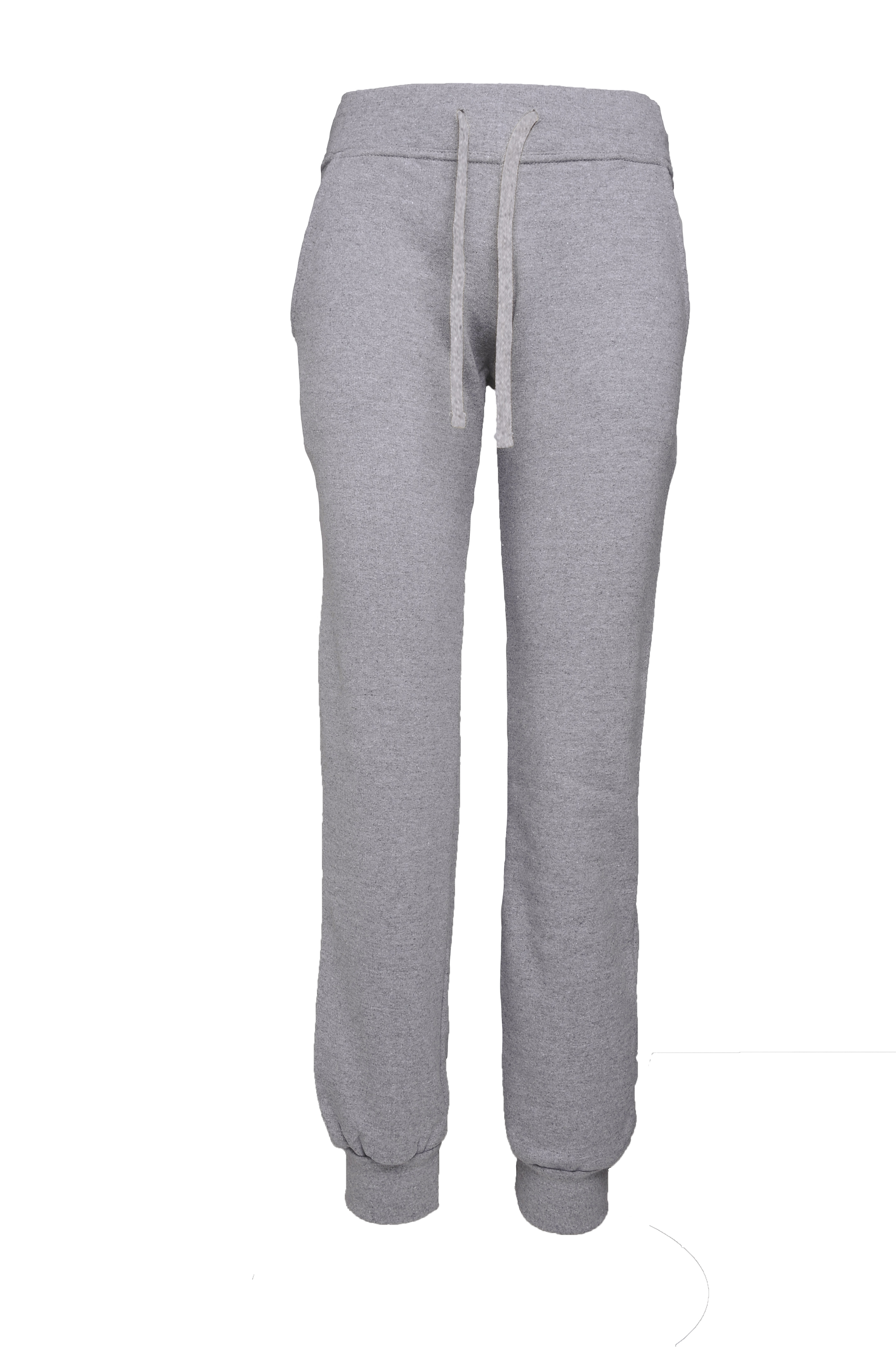 Pantalon en molleton éponge français pour femme  - 75 - Cendre