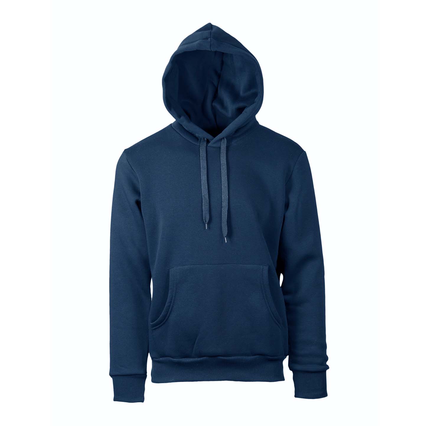 Sweat à capuche unisexe en molleton français - NY - Bleu marine