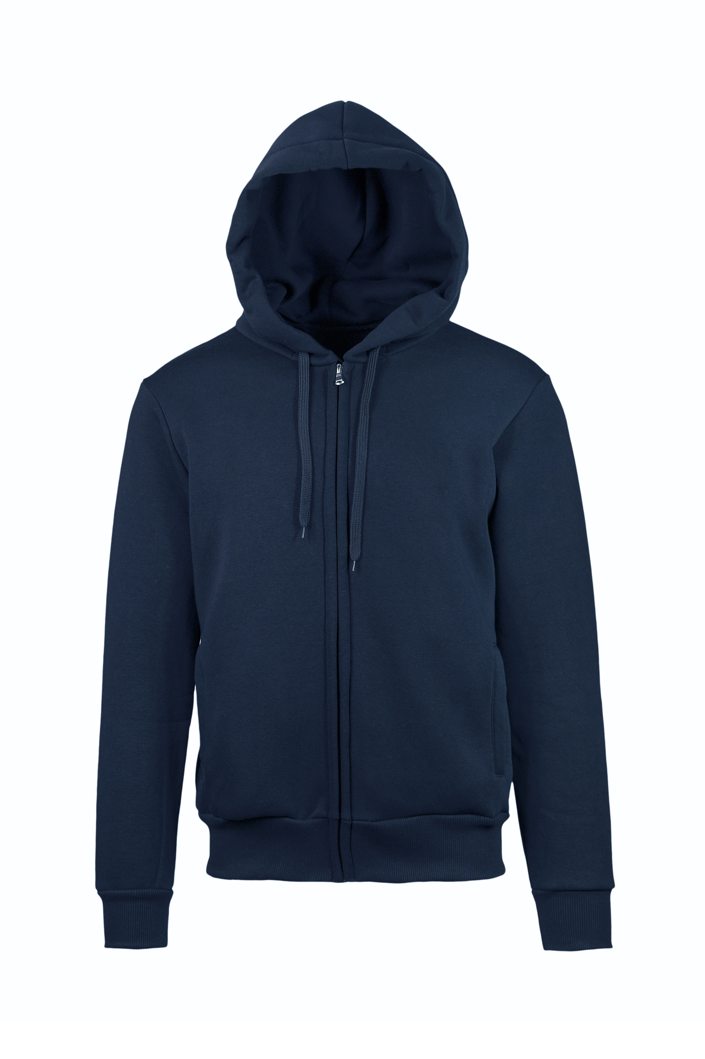 Zachte hoodie met ritssluiting - NY - Marineblauw